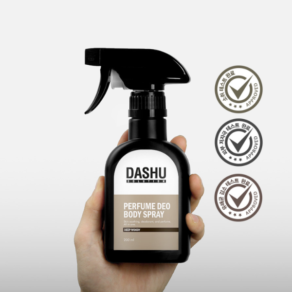 DASHU Solution Deo Body Spray Deep Woody 200ml