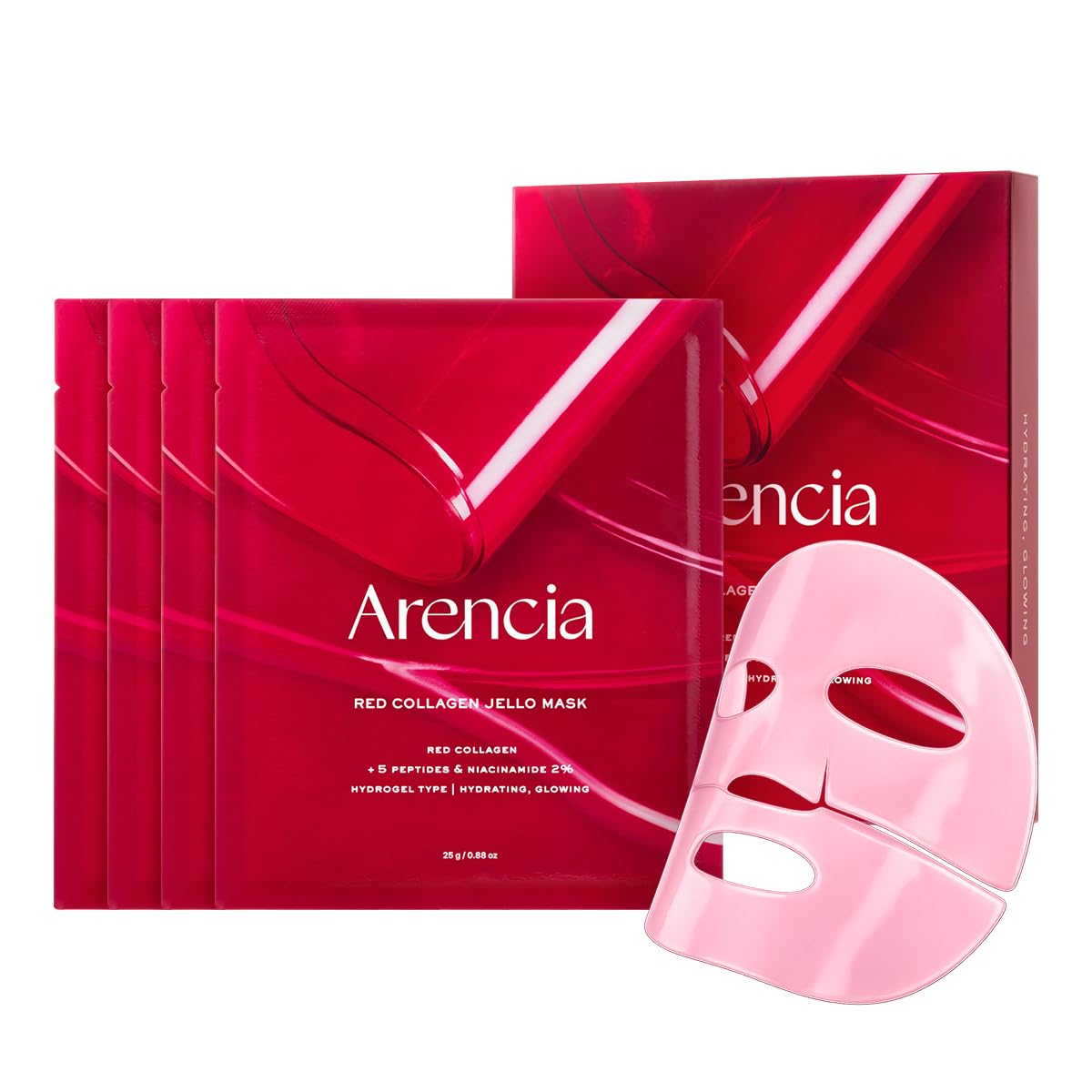 Red Collagen Jello Mask 25g (4ea)