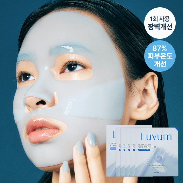 LUVUM Glacial Marine Water PDRN Gel Mask 5 Sheets