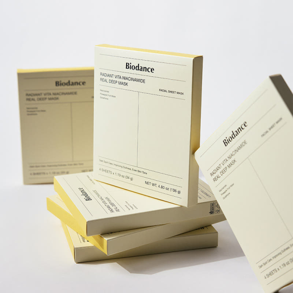 BIODANCE Radiant Vita Niacinamide Real Deep Mask 4 sheets