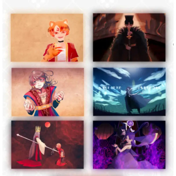 50mang - Postcard Set