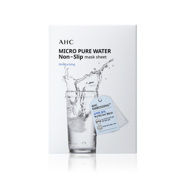 AHC Micro Pure Water Non-Slip Mask Sheets 33ml x 10ea