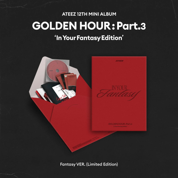 ATEEZ - [GOLDEN HOUR : Part.3] 12th Album  (In Your Fantasy Edition)