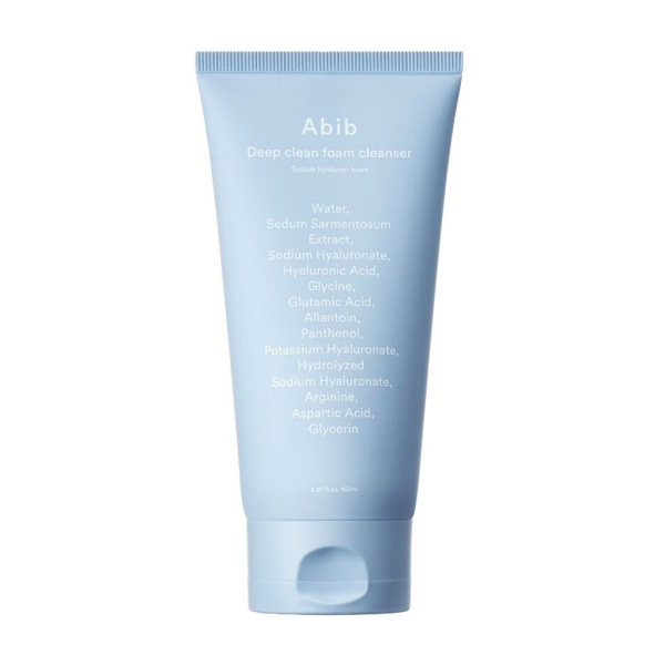 Abib Deep clean foam cleanser Sedum Hyaluron Foam 150ml
