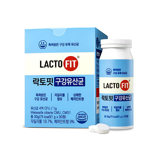 Lacto Fit Oral Probiotics 30 Tablets