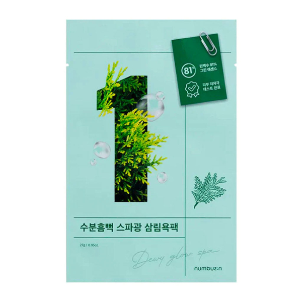 NUMBUZIN No.1 Dewy Glow Spa Sheet Mask 26ml