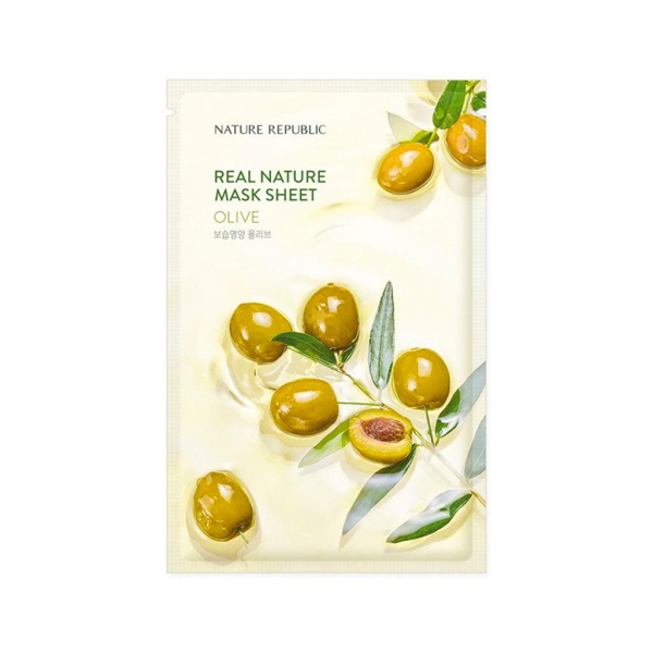 NATURE REPUBLIC Real Nature Mask 30Sheet - Olive