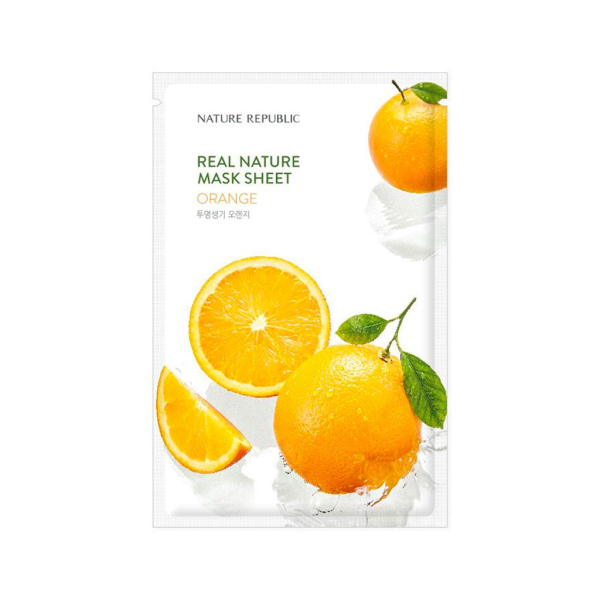 NATURE REPUBLIC Real Nature Mask 30Sheet - Orange