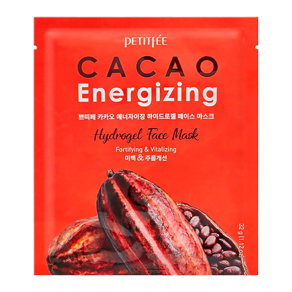 PETITFEE Cacao Energizing Hydrogel Face Mask 5ea
