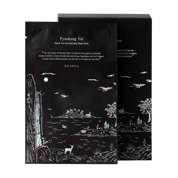 PYUNKANG YUL Black Tea Revitalizing Mask Pack 10ea