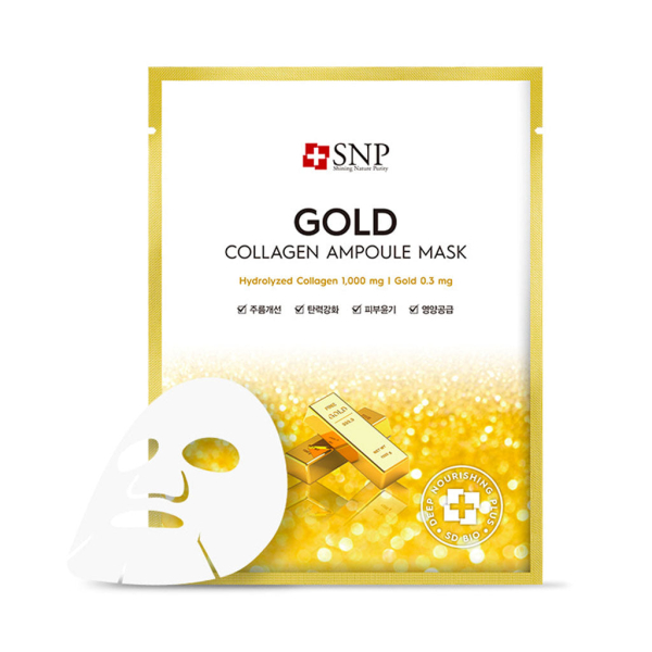 SNP Gold Collagen Ampoule Mask 25ml