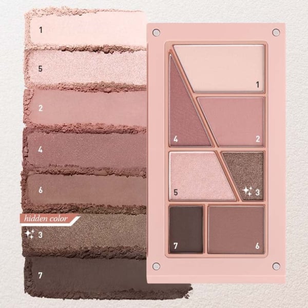 3CE Layer It All Eye Palette 01 Rosy Hip