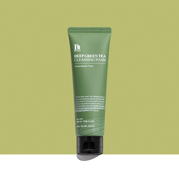 BENTON Deep Green Tea Cleansing Foam