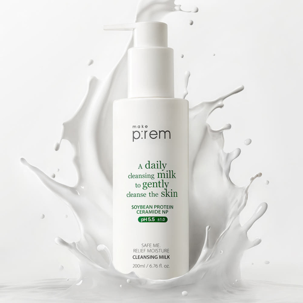 MAKE P:REM Safe Me. Relief Moisture Cleansing Milk