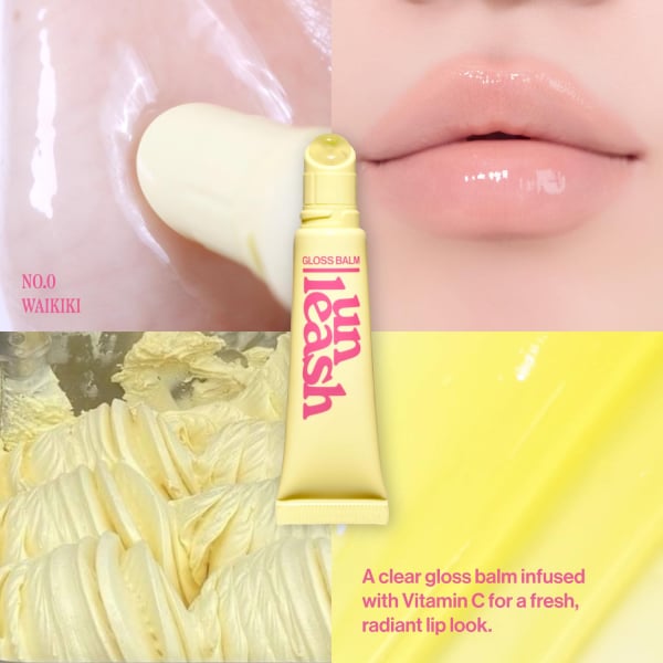 Unleashia Sunset Dazzle Gloss Balm