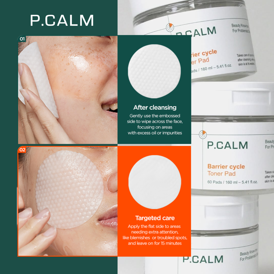 P.CALM Barrier Cycle Toner Pad - Image 3