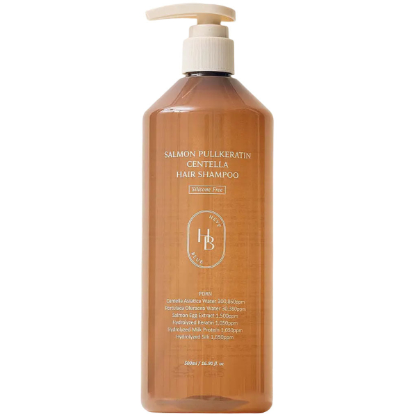 Heveblue Salmon Pullkeratin Centella Hair Shampoo 500ml