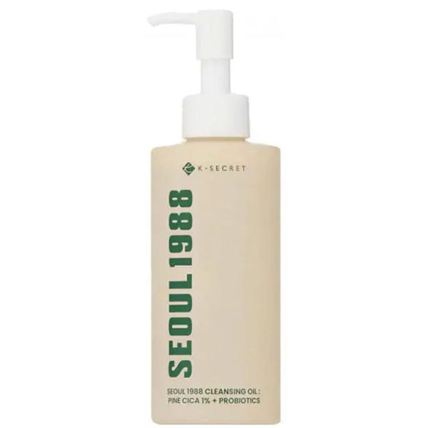 KSECRET SEOUL 1988 Cleansing Oil: Pine Cica 1% + Probiotics (200ml)