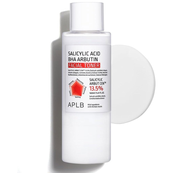 APLB Salicylic Acid BHA Arbutin Facial Toner
