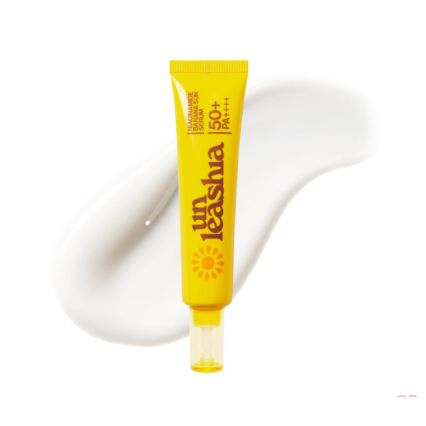 Unleashia Niacinamide Banana Sun Serum
