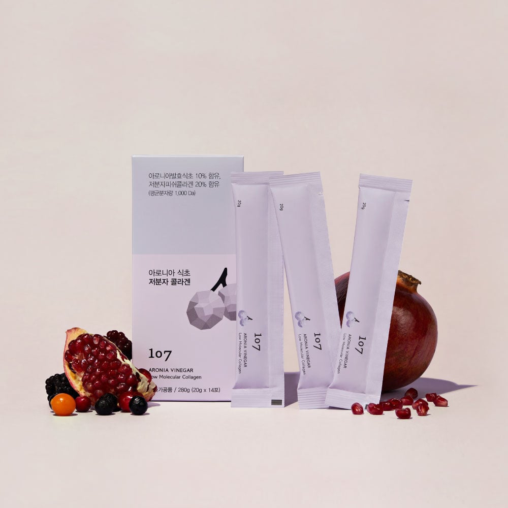 107 Aronia Vinegar Low Molecular Collagen 20g x 14 Packets - Image 5