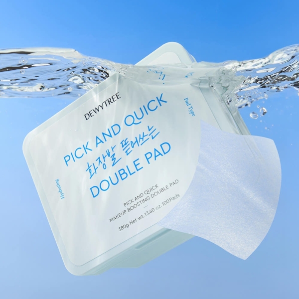 DEWYTREE Pick & Quick Makeup Boosting Double Pad 100p 380g