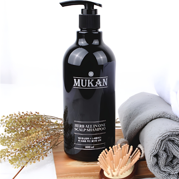 MUKAN Herb Men's All-in-One Scalp Shampoo 500ml