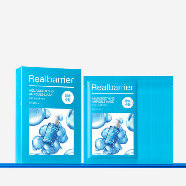 REAL BARRIER Aqua Soothing Ampoule Mask 10sheets*28ml