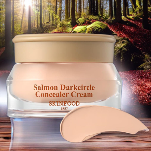 SKINFOOD Salmon Dark Circle Concealer Cream 10g No.1 Salmon Blooming