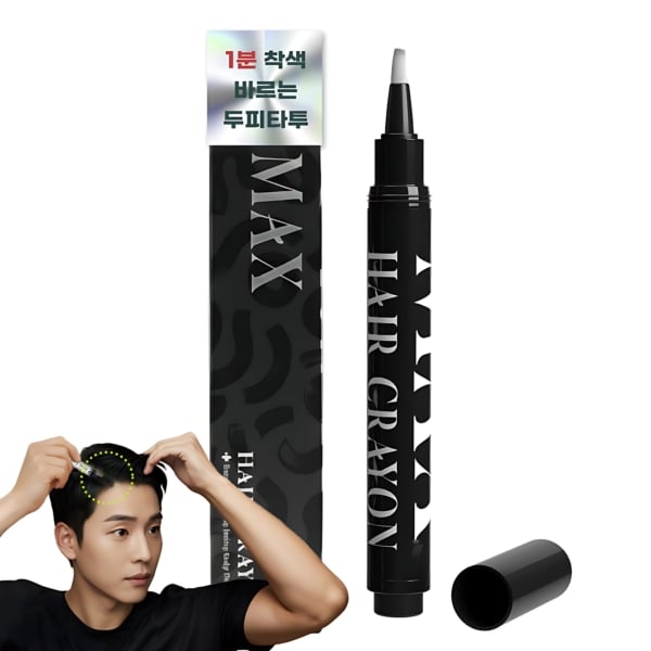 Hair Crayon MAX Scalp Tattoo Tint - Gray Hair Cover